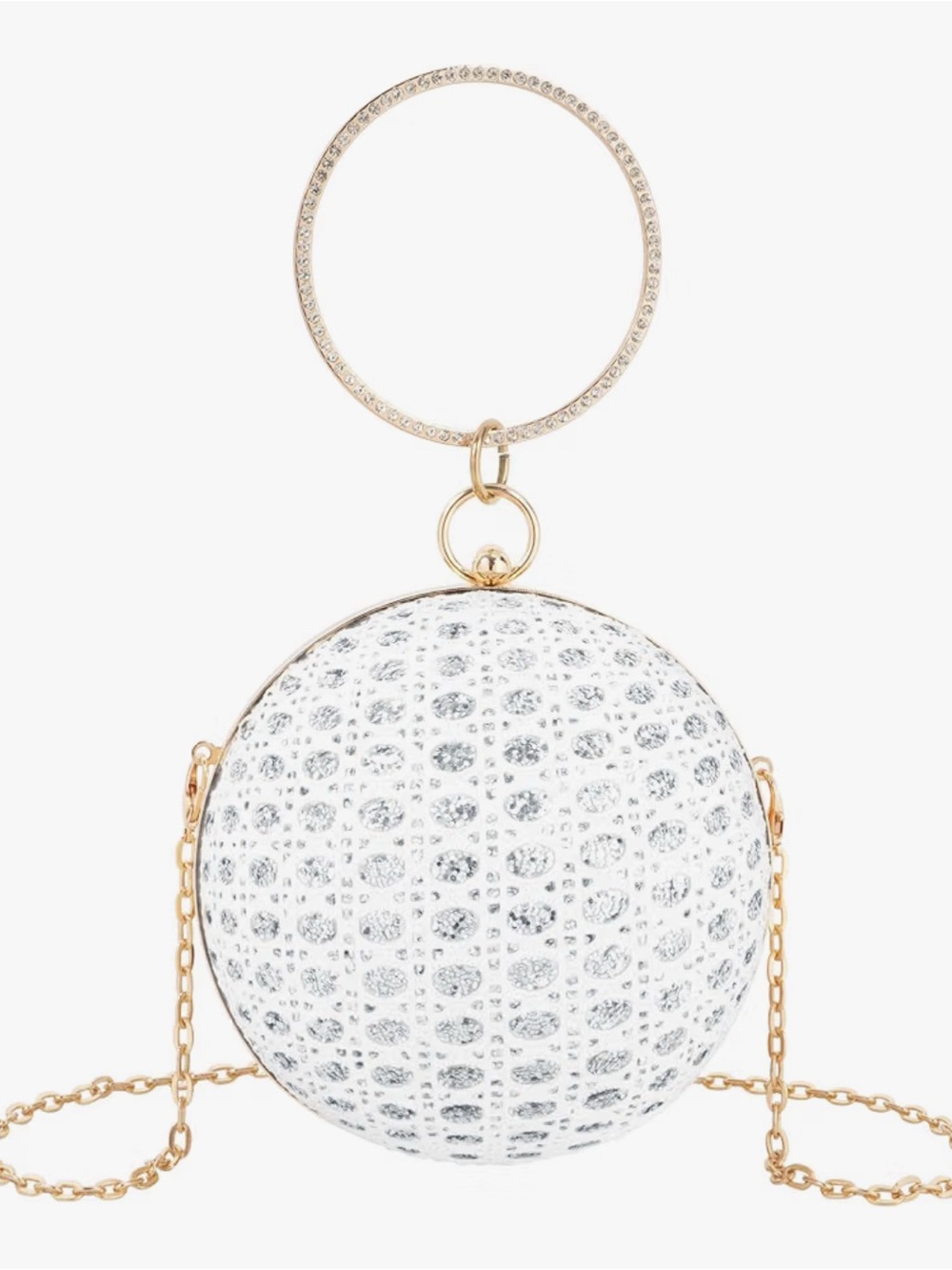 New Crystal gold purse bag!!!